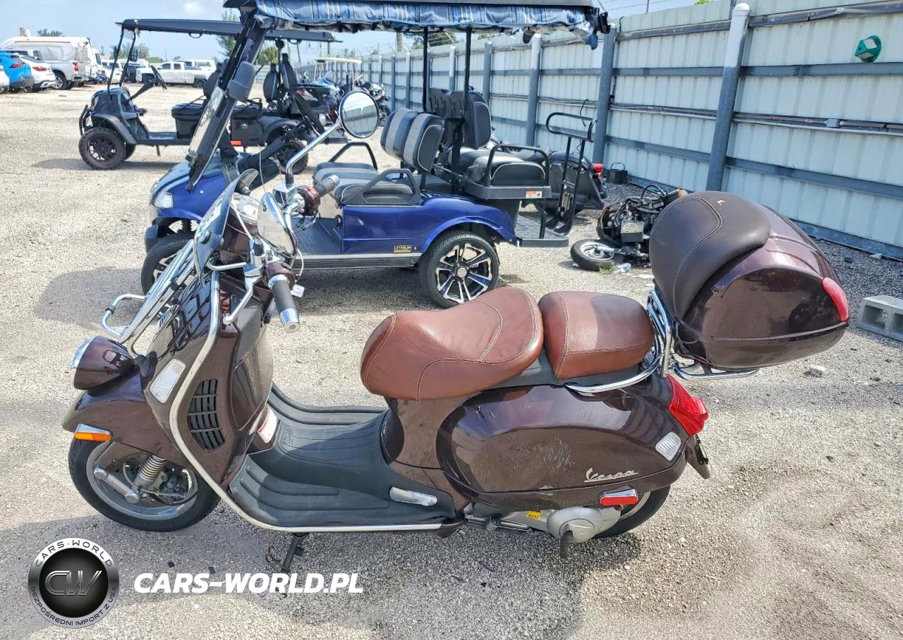 2013 Vespa Gts 300 Super VIN:ZAPM459L7D5901695 - 3