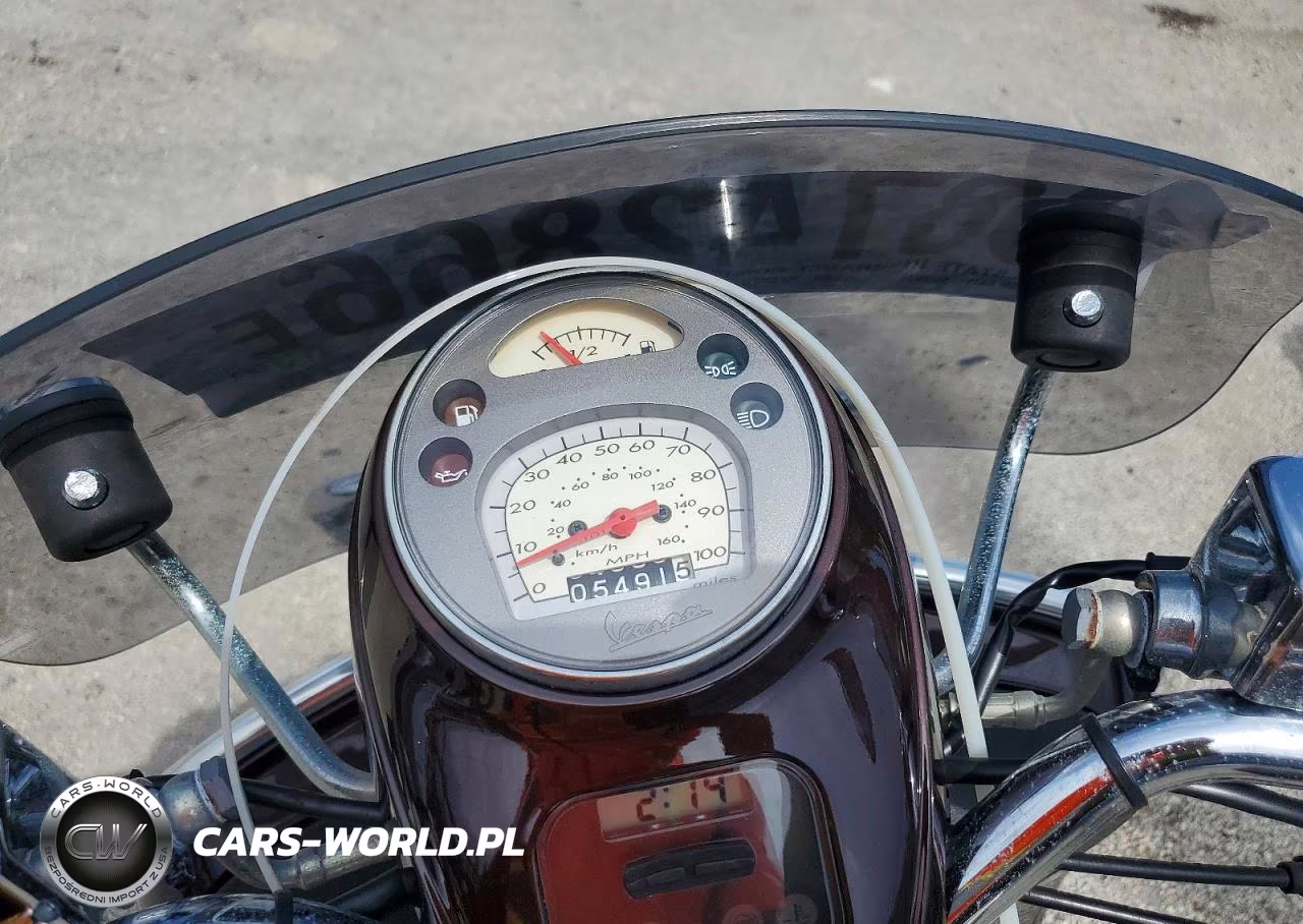 2013 Vespa Gts 300 Super VIN:ZAPM459L7D5901695 - 7