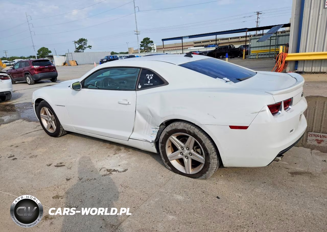 2012 Chevrolet Camaro Lt VIN:2G1FB1E38C9105630 - 2
