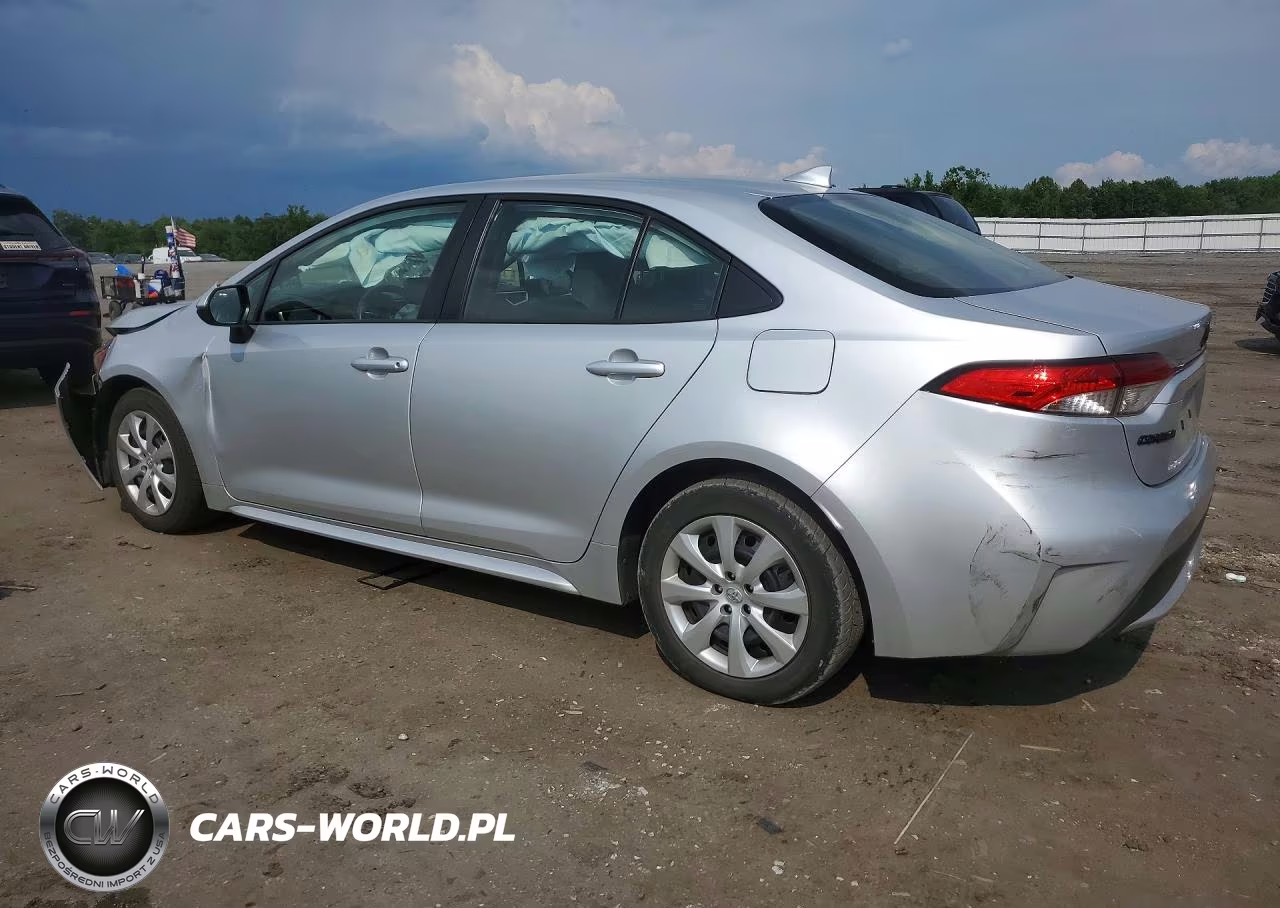 2022 Toyota Corolla Le VIN:JTDEPMAEXNJ203854 - 2