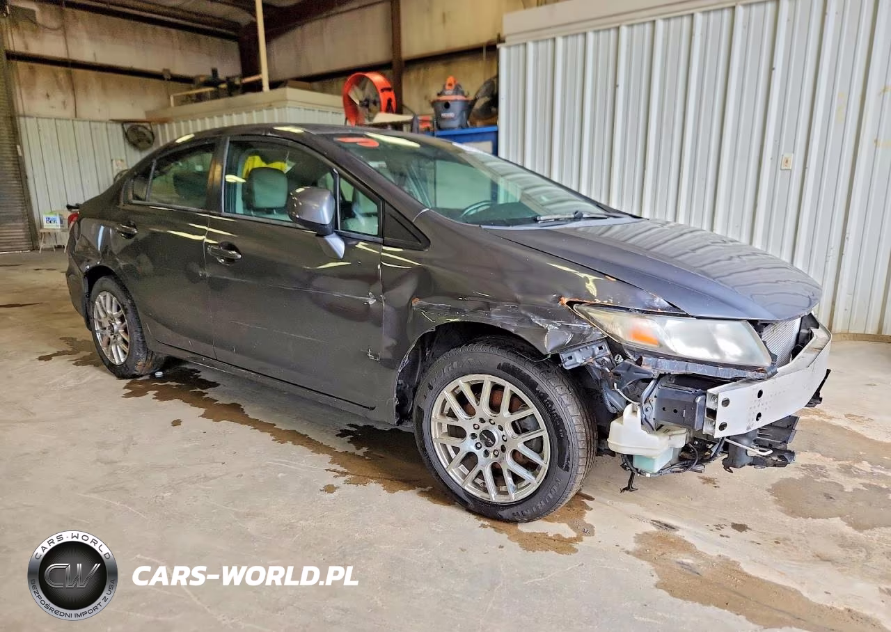 2013 Honda Civic Exl VIN:2HGFB2F9XDH522949 - 4