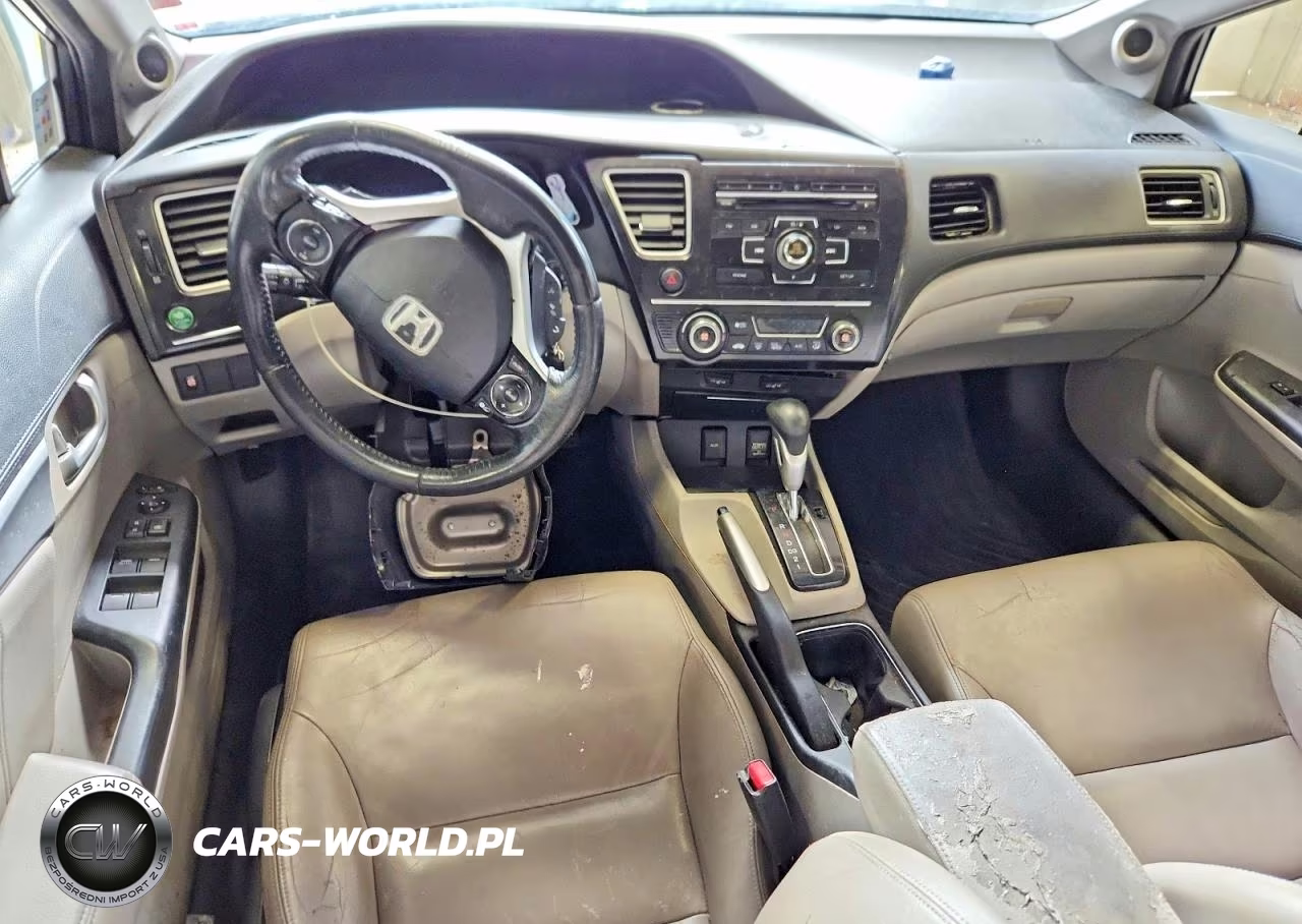 2013 Honda Civic Exl VIN:2HGFB2F9XDH522949 - 8