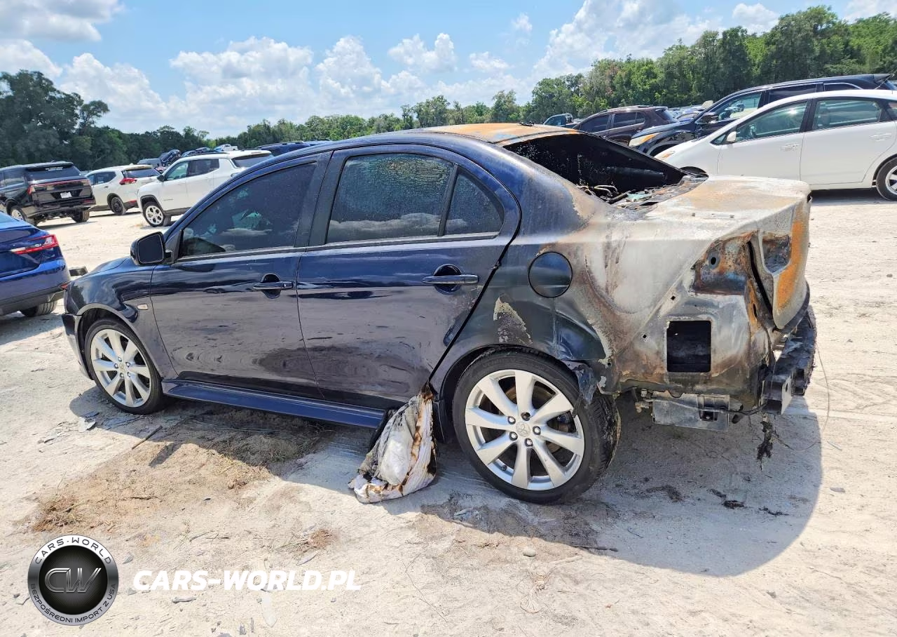 2014 Mitsubishi Lancer Gt VIN:JA32U8FW7EU003662 - 2