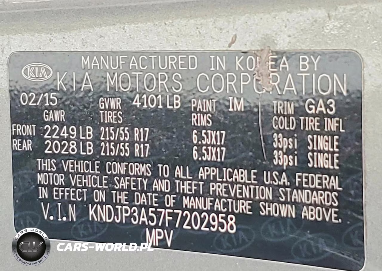 2015 Kia Soul + VIN:KNDJP3A57F7202958 - 13