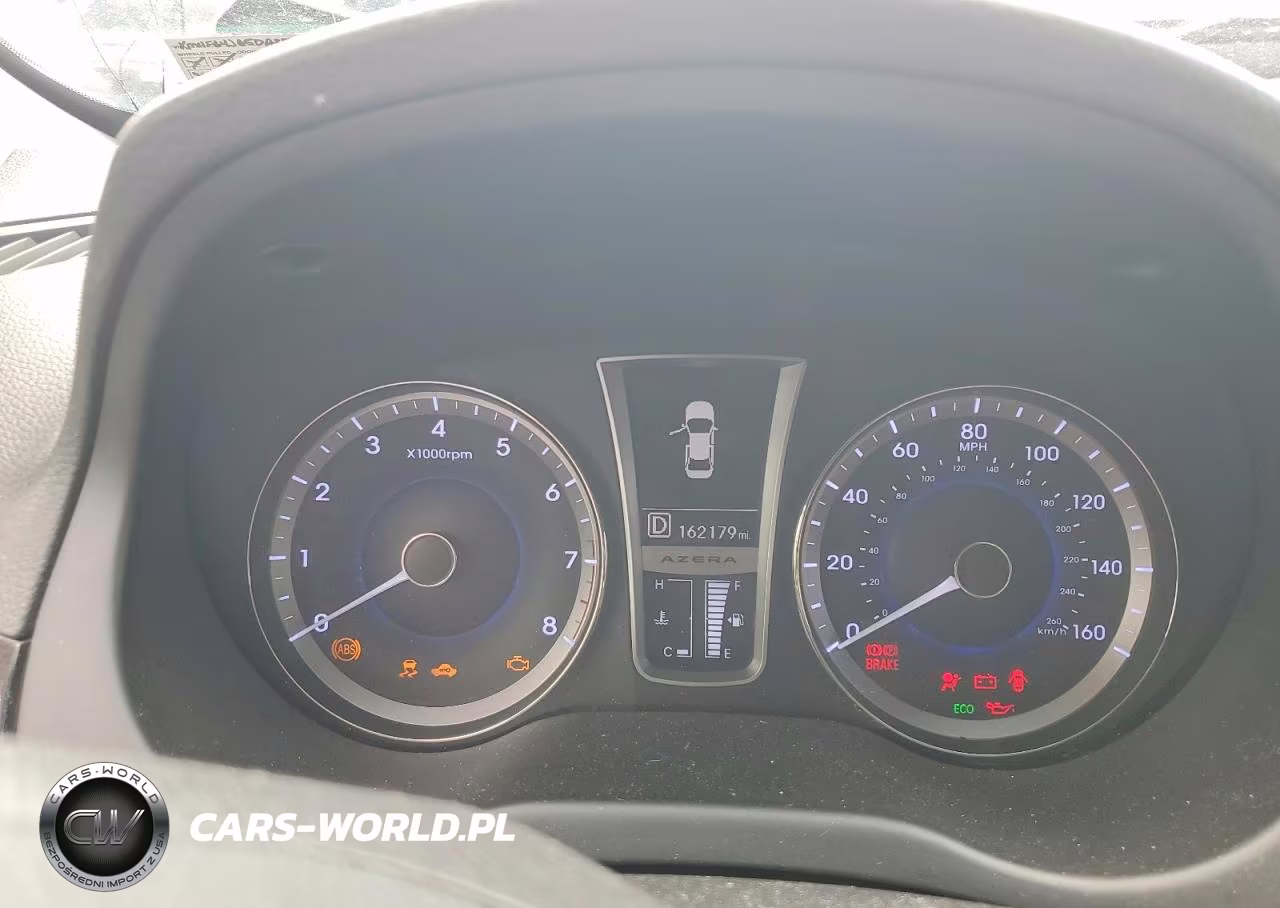 2013 Hyundai Azera Base VIN:KMHFG4JG5DA255988 - 9