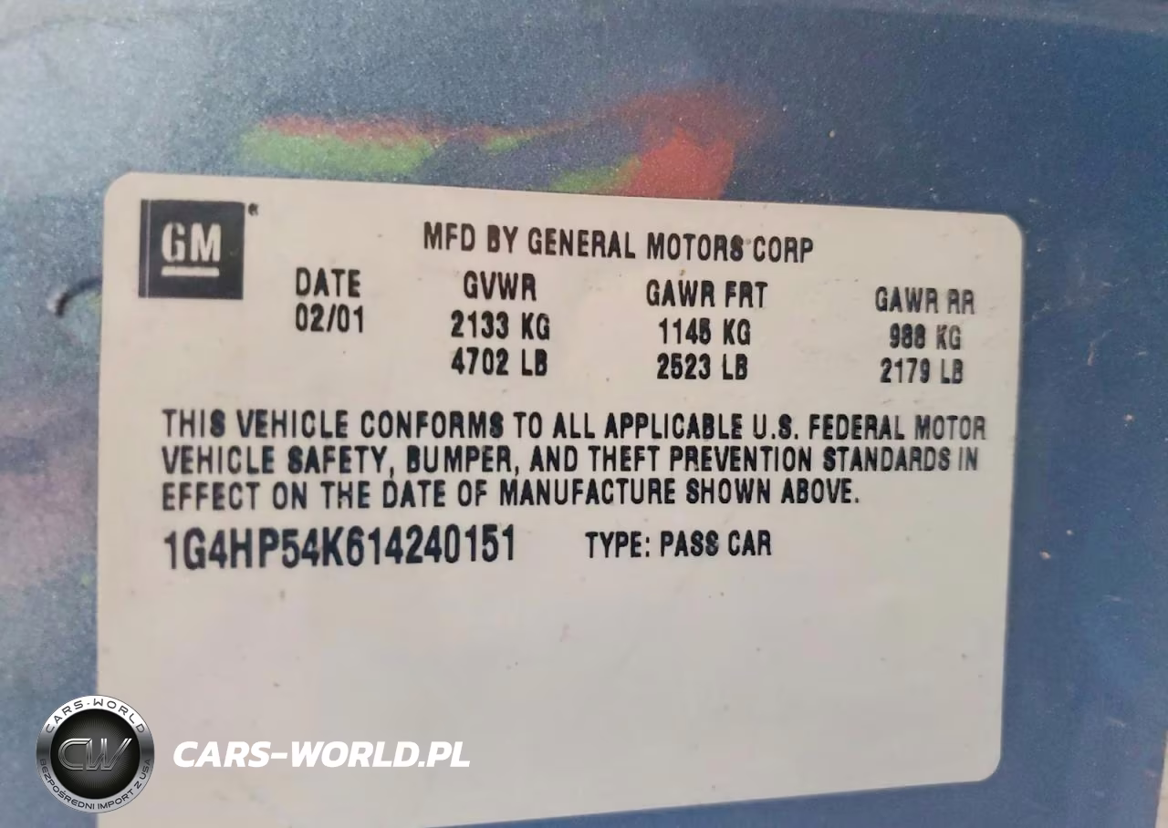 2001 Buick Lesabre Custom VIN:1G4HP54K614240151 - 12