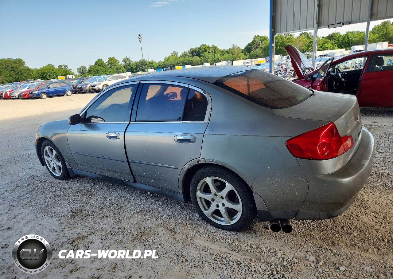 2004 Infiniti G35 Base VIN:JNKCV51EX4M111898 - 2