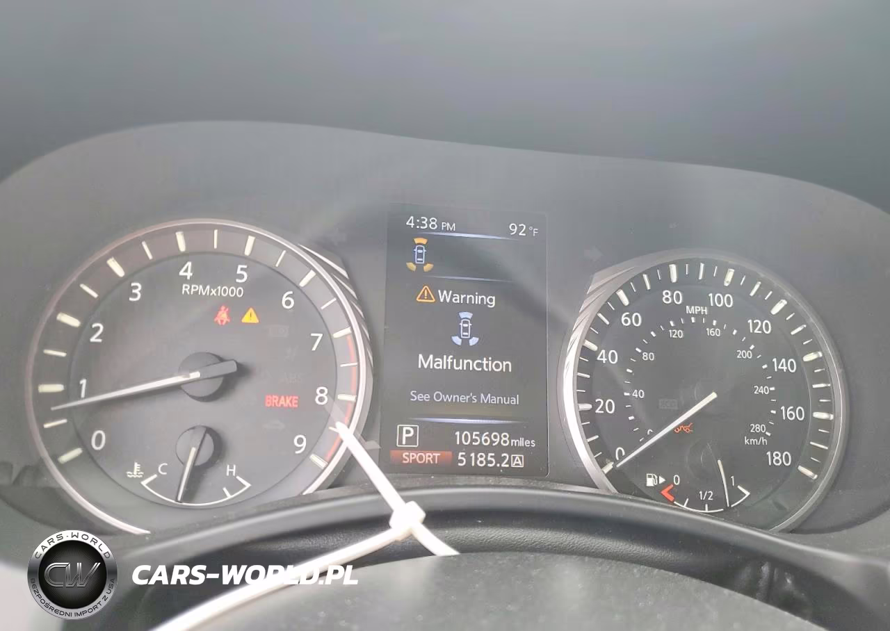 2021 Infiniti Q50 Luxe VIN:JN1EV7BP0MM702444 - 9