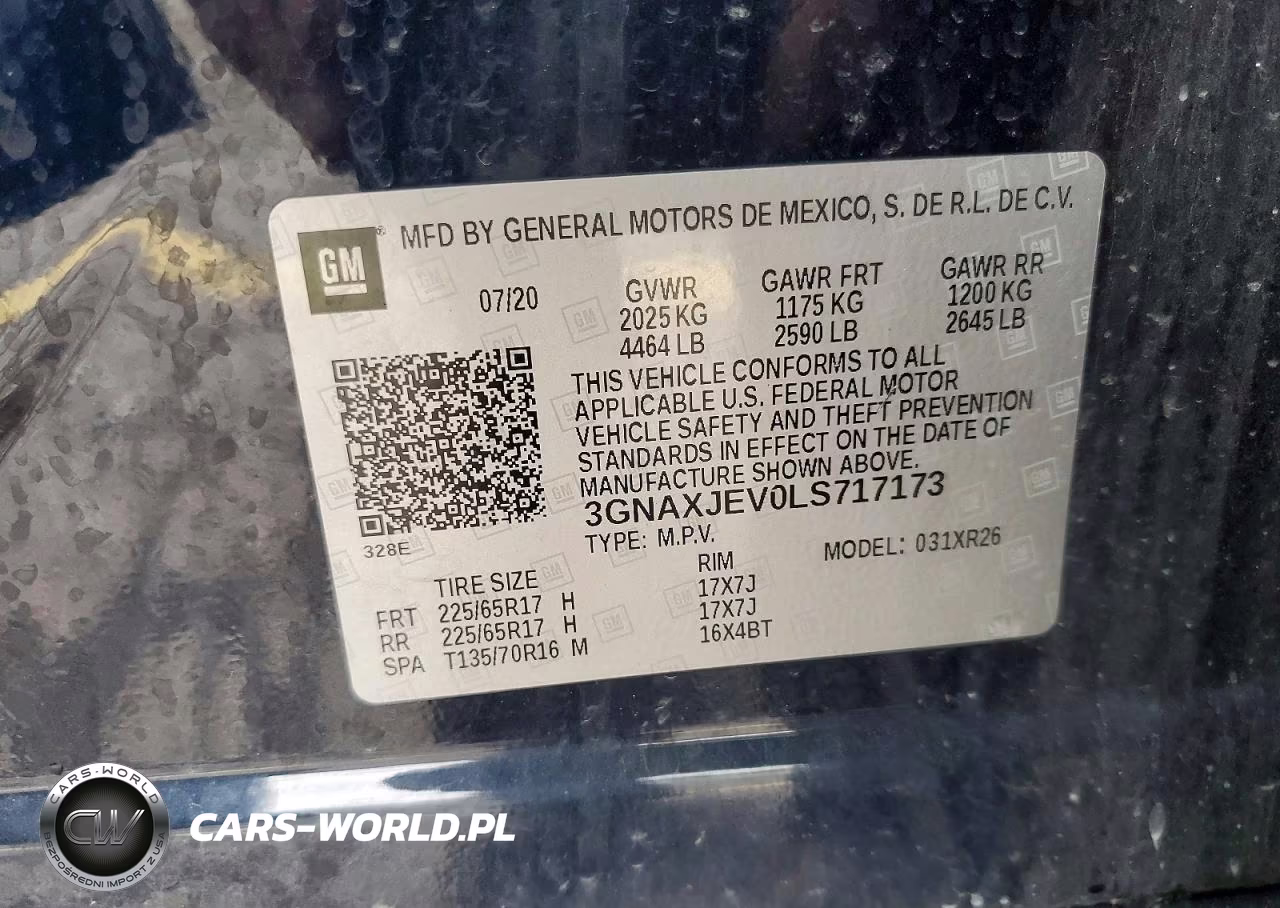 2020 Chevrolet Equinox Lt VIN:3GNAXJEV0LS717173 - 13