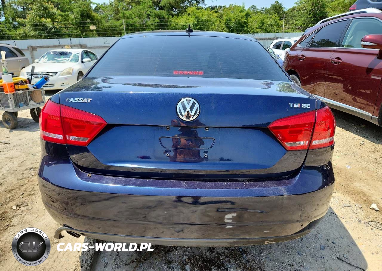 2015 Volkswagen Passat Se VIN:1VWBT7A37FC008831 - 6