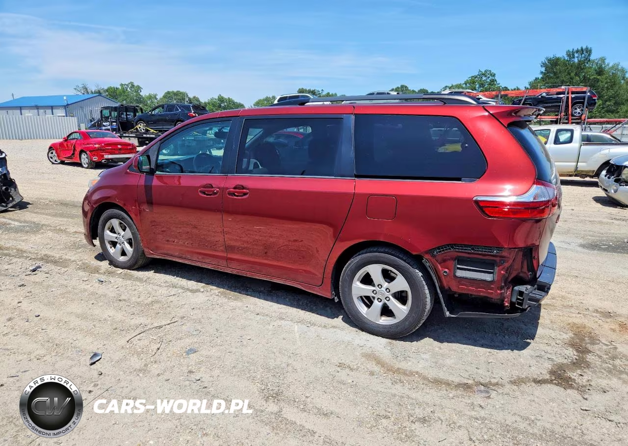 2017 Toyota Sienna Le VIN:5TDKZ3DCXHS799332 - 2