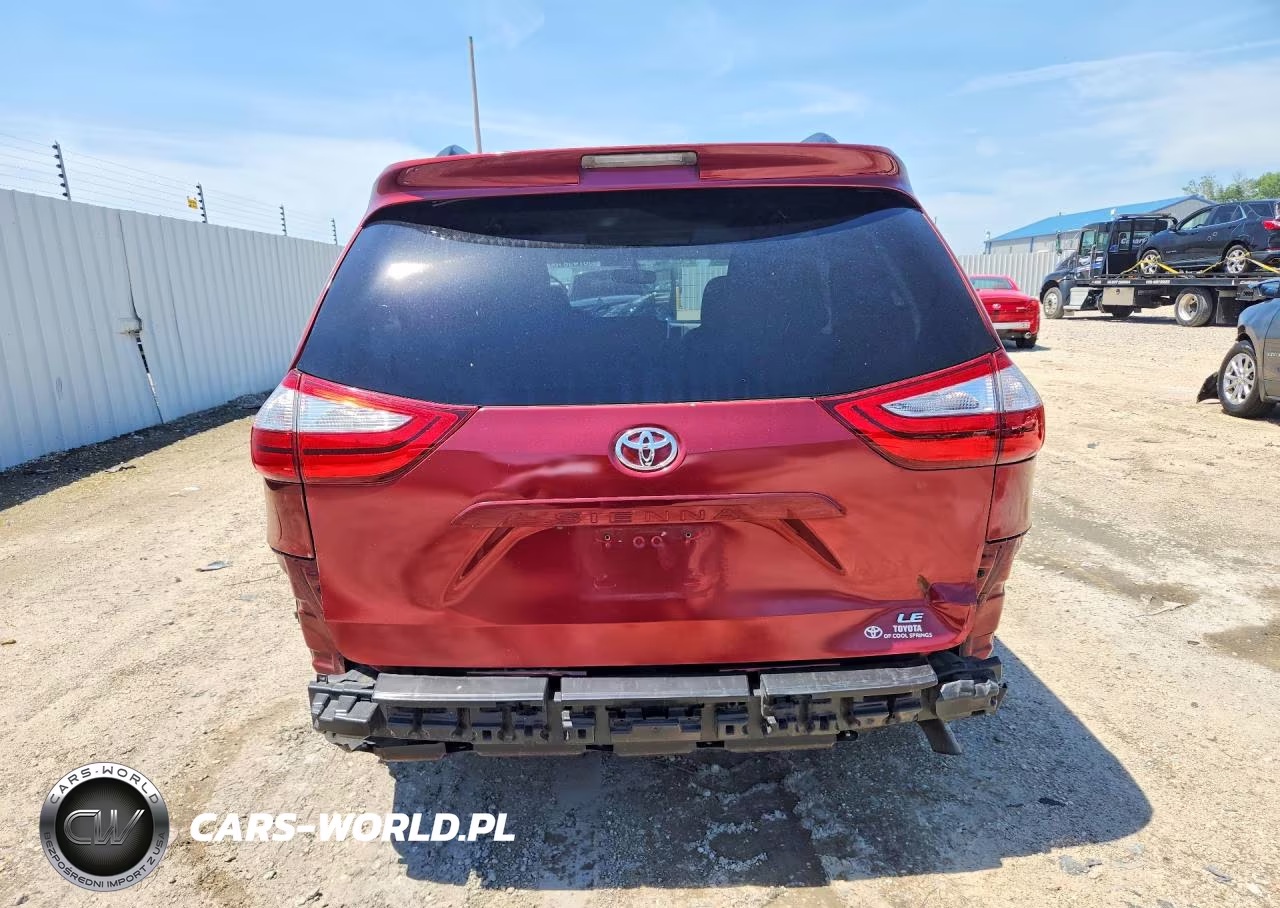 2017 Toyota Sienna Le VIN:5TDKZ3DCXHS799332 - 6