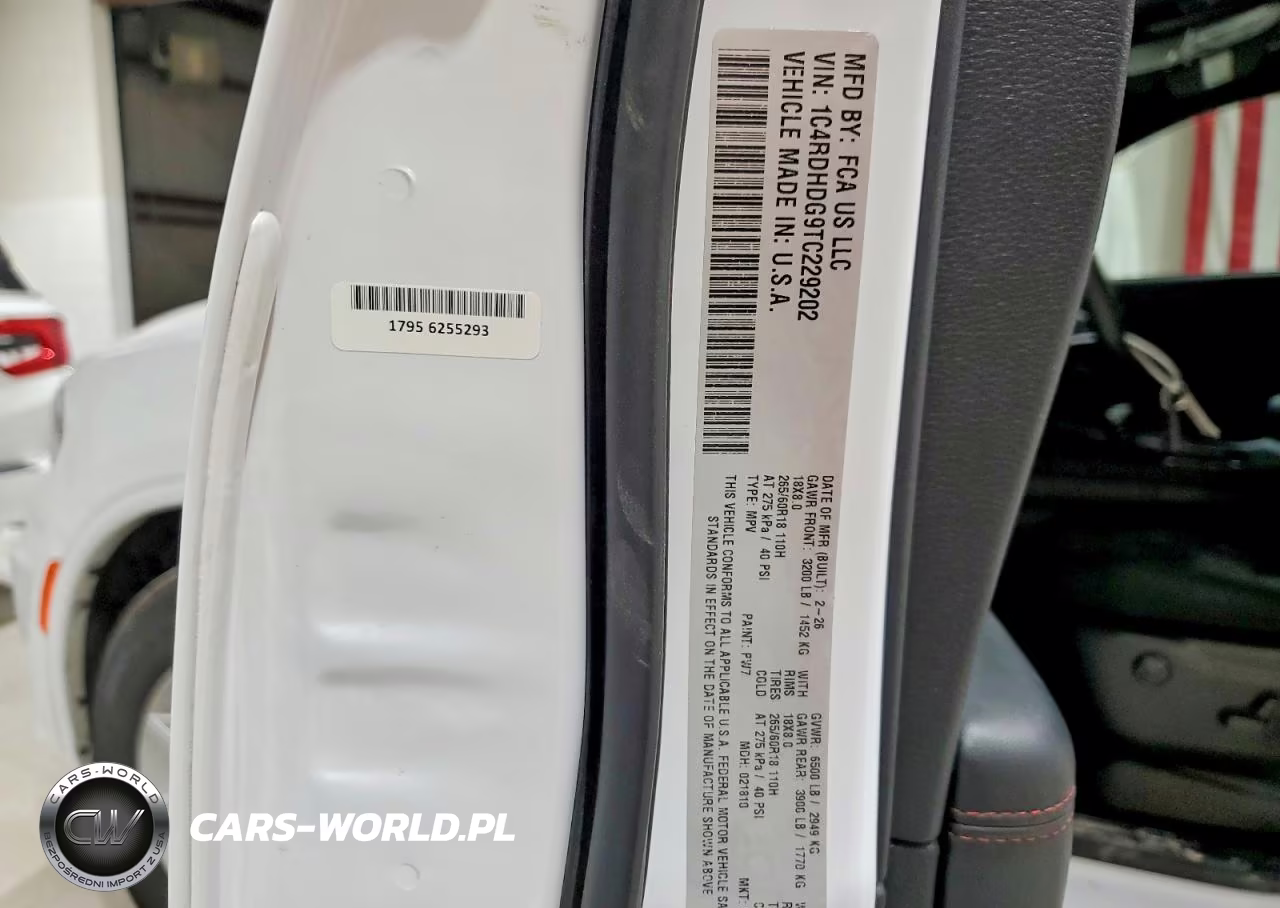 2026 Dodge Durango Gt VIN:1C4RDHDG9TC229202 - 14