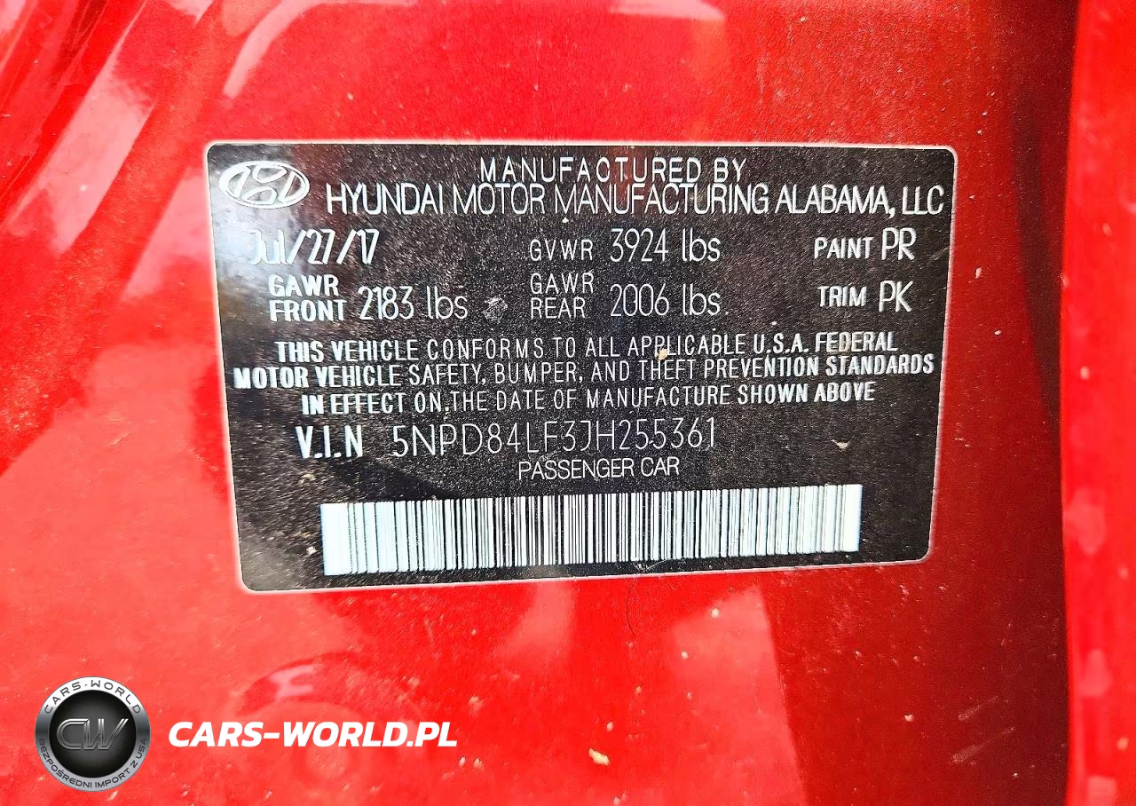 2018 Hyundai Elantra Sel VIN:5NPD84LF3JH255361 - 12