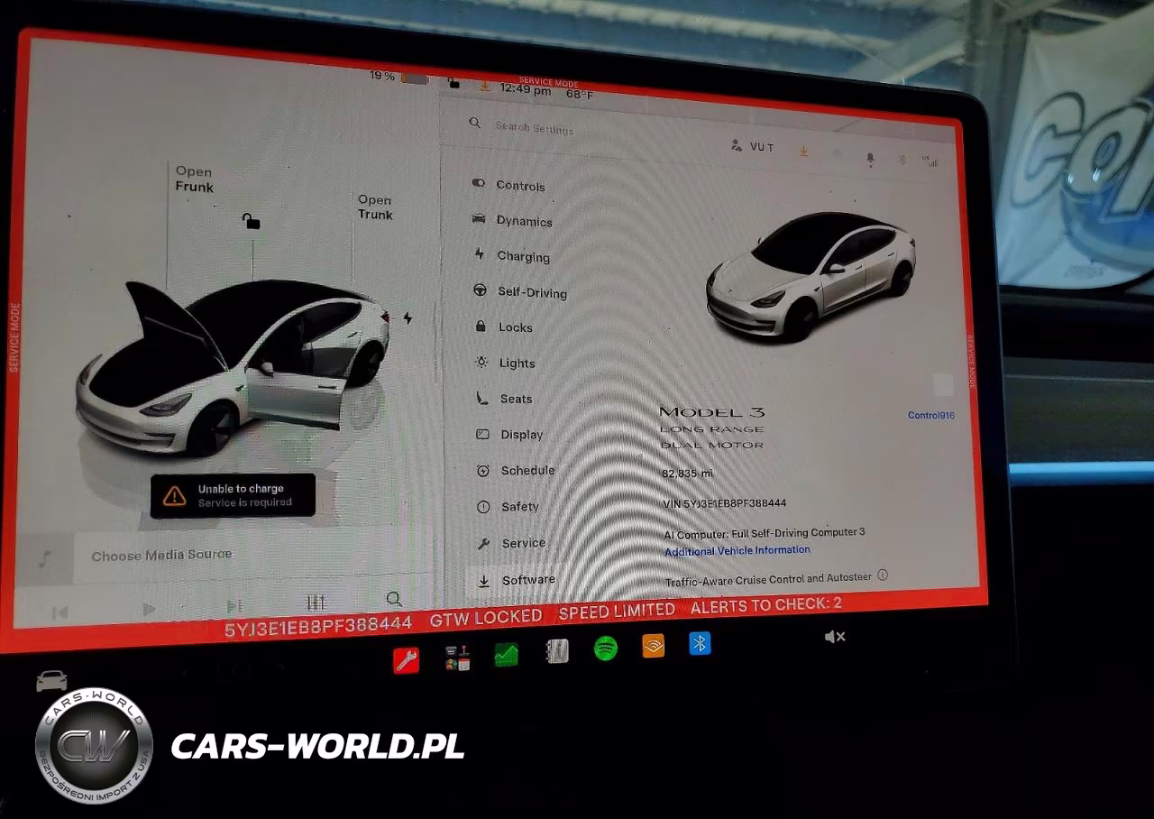 2023 Tesla Model 3 VIN:5YJ3E1EB8PF388444 - 9