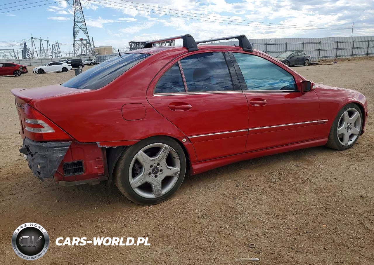 2005 Mercedes-Benz C 230K Sport Sedan VIN:WDBRF40J35F713063 - 3
