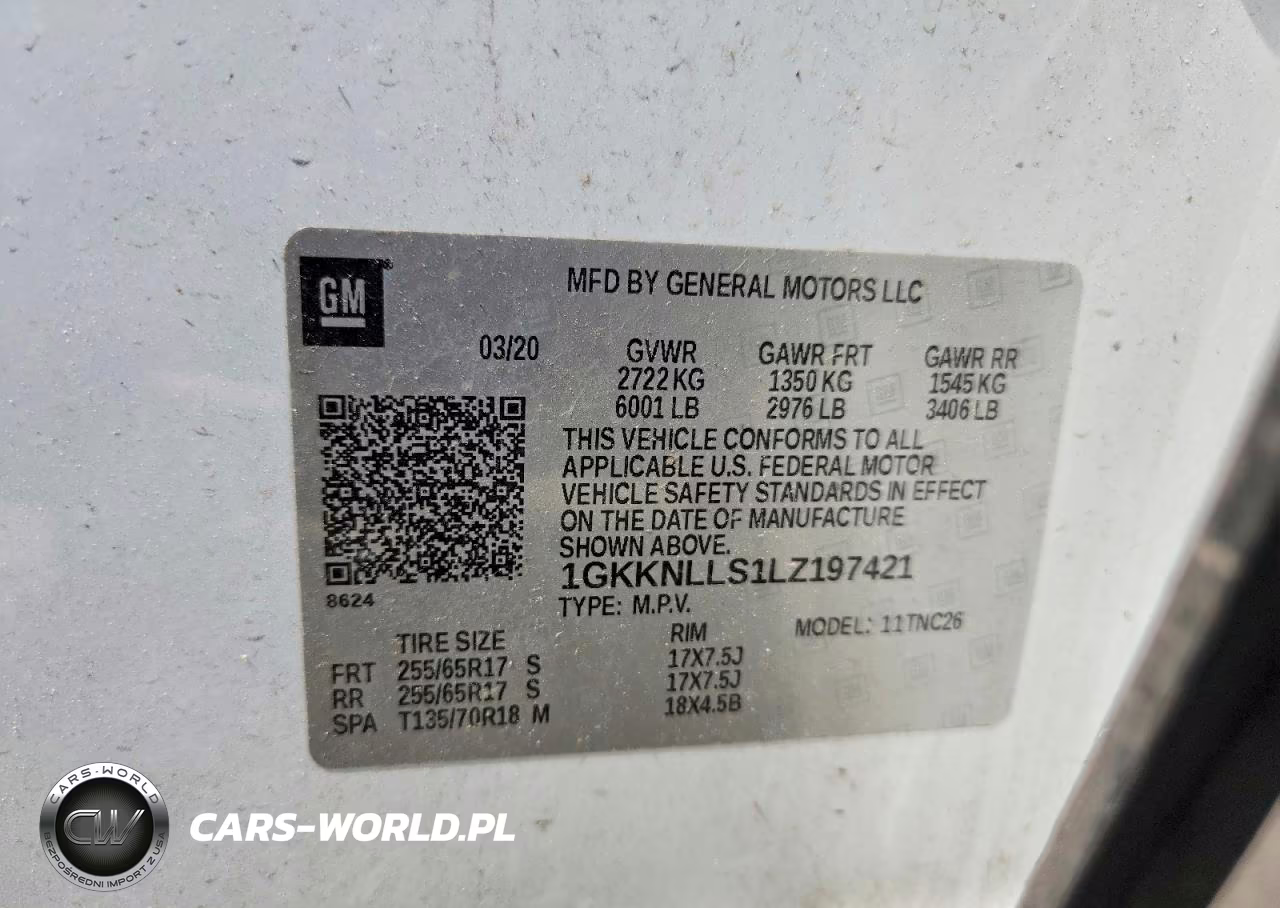 2020 GMC Acadia At4 VIN:1GKKNLLS1LZ197421 - 13
