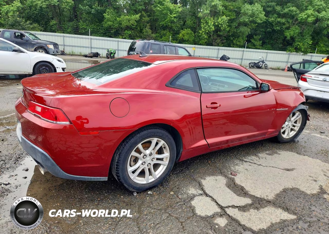 2014 Chevrolet Camaro Ls VIN:2G1FA1E39E9217620 - 3