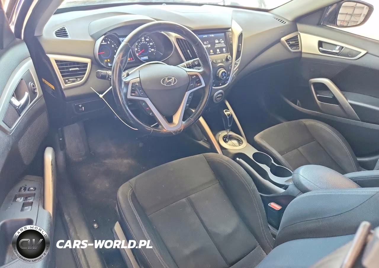 2017 Hyundai Veloster Base VIN:KMHTC6AD4HU311553 - 8