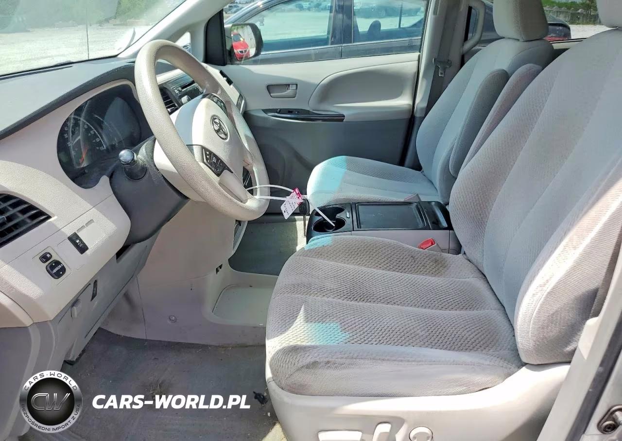 2012 Toyota Sienna Le VIN:5TDKK3DC9CS275280 - 7