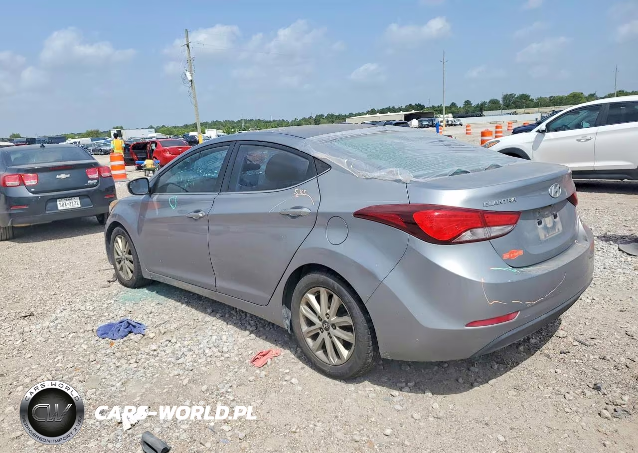 2015 Hyundai Elantra Se VIN:KMHDH4AE5FU416716 - 2