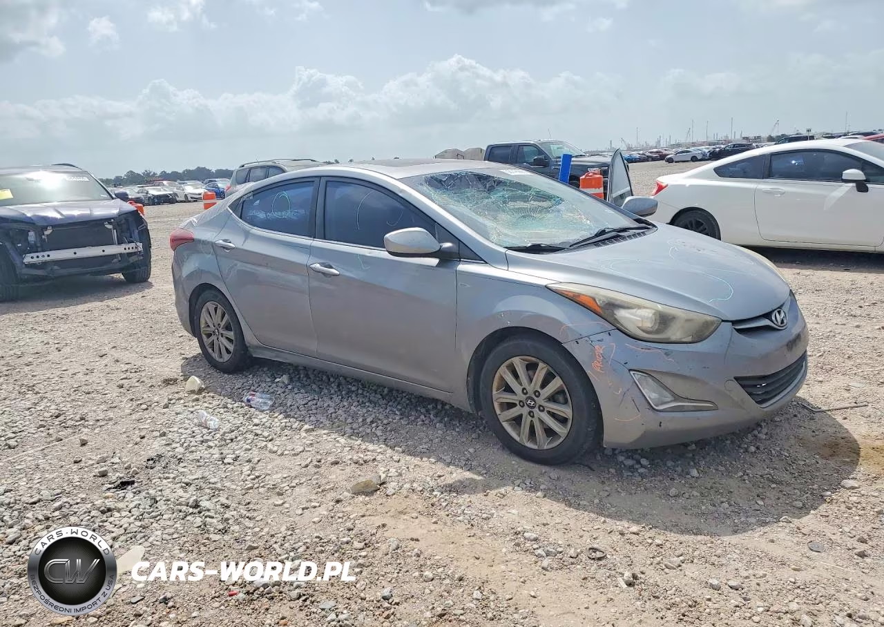 2015 Hyundai Elantra Se VIN:KMHDH4AE5FU416716 - 3