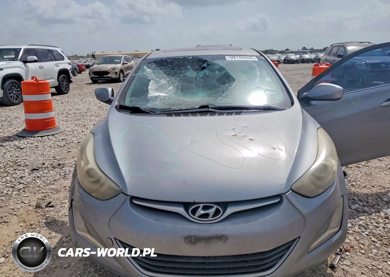 2015 Hyundai Elantra Se VIN:KMHDH4AE5FU416716 - 4