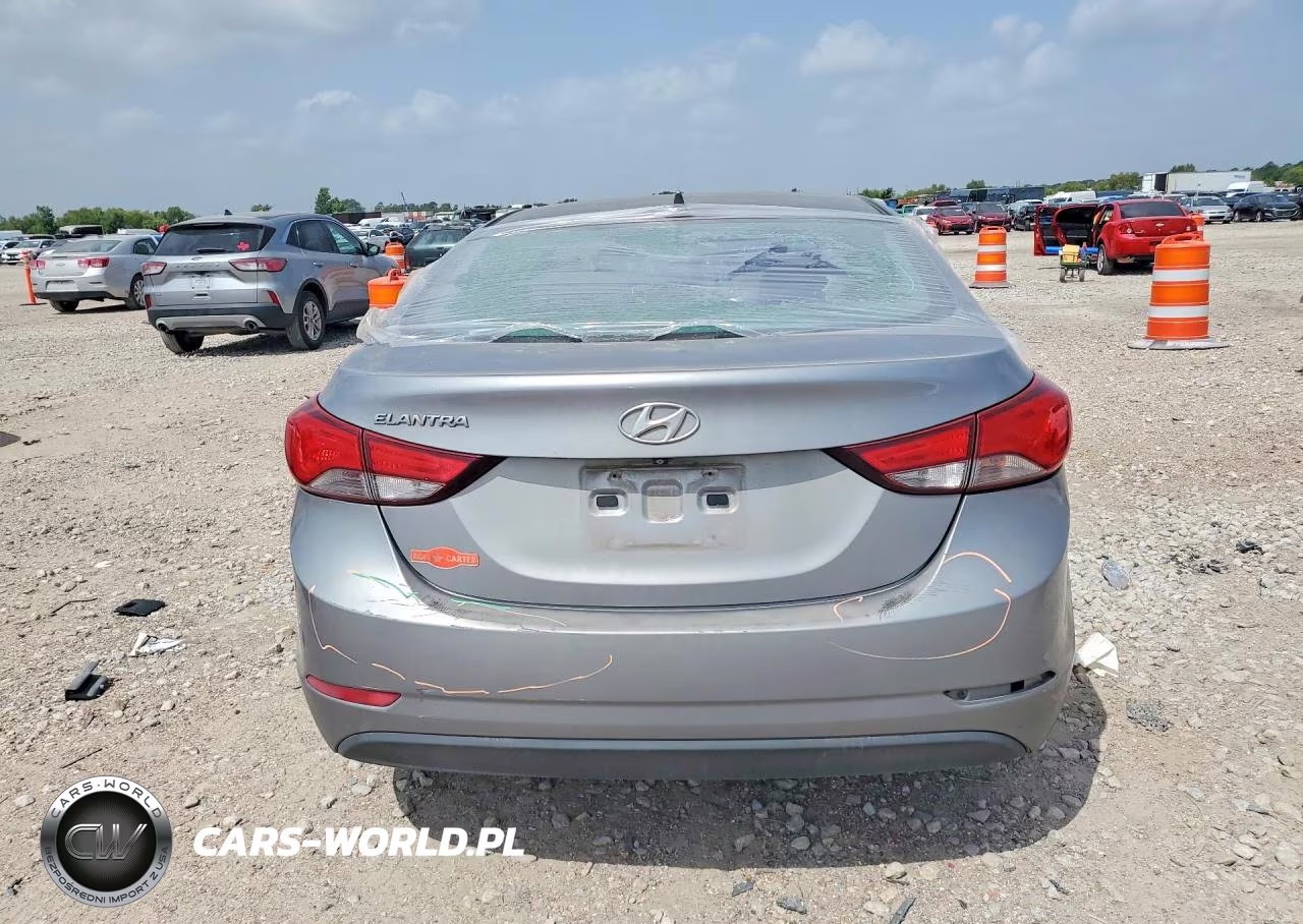 2015 Hyundai Elantra Se VIN:KMHDH4AE5FU416716 - 5