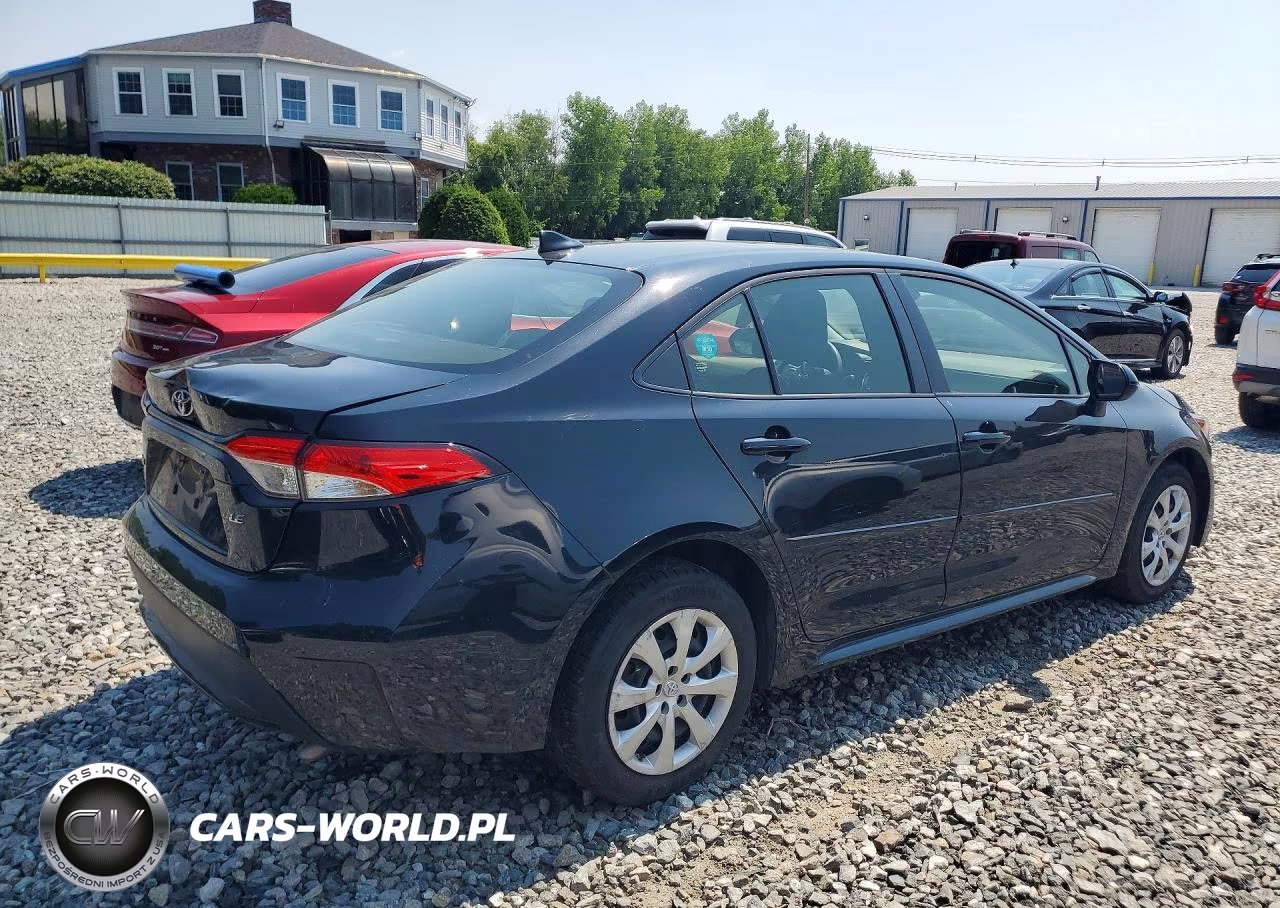 2022 Toyota Corolla Le VIN:JTDEPMAE4NJ227437 - 3