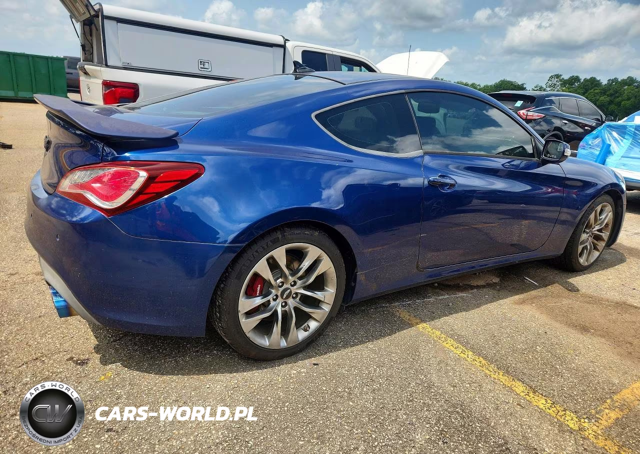 2014 Hyundai Genesis Coupe 3.8L VIN:KMHHU6KJ0EU118397 - 3