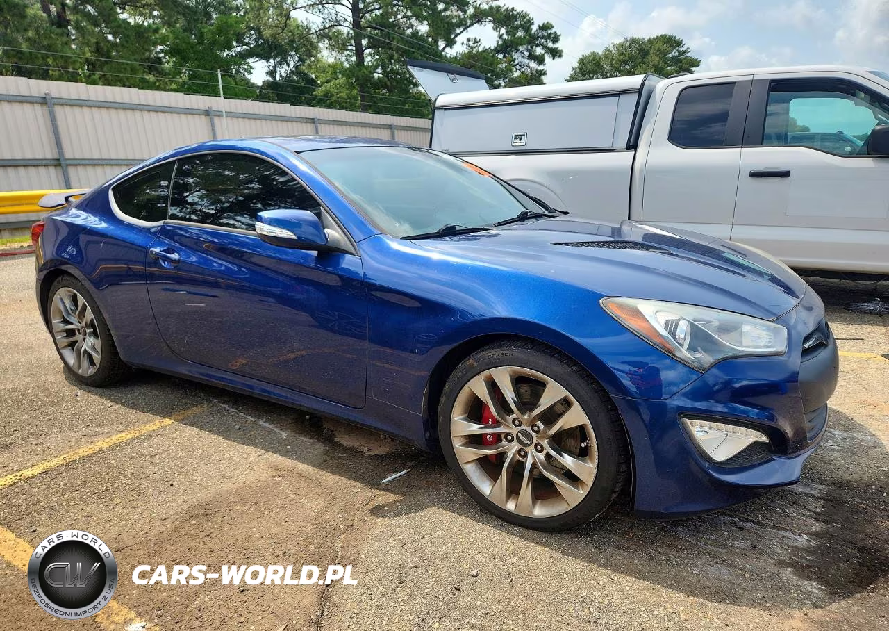 2014 Hyundai Genesis Coupe 3.8L VIN:KMHHU6KJ0EU118397 - 4
