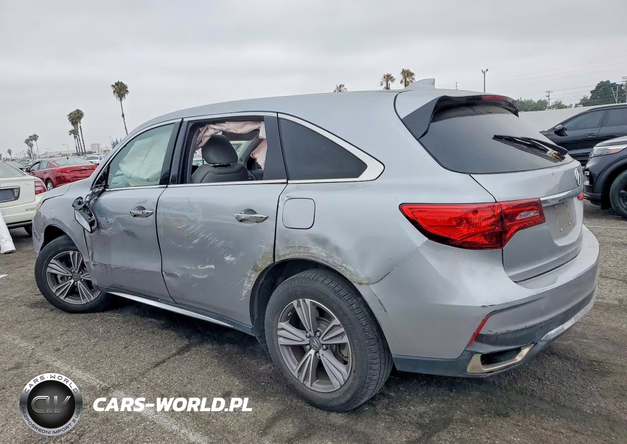 2020 Acura Mdx VIN:5J8YD3H37LL009239 - 2