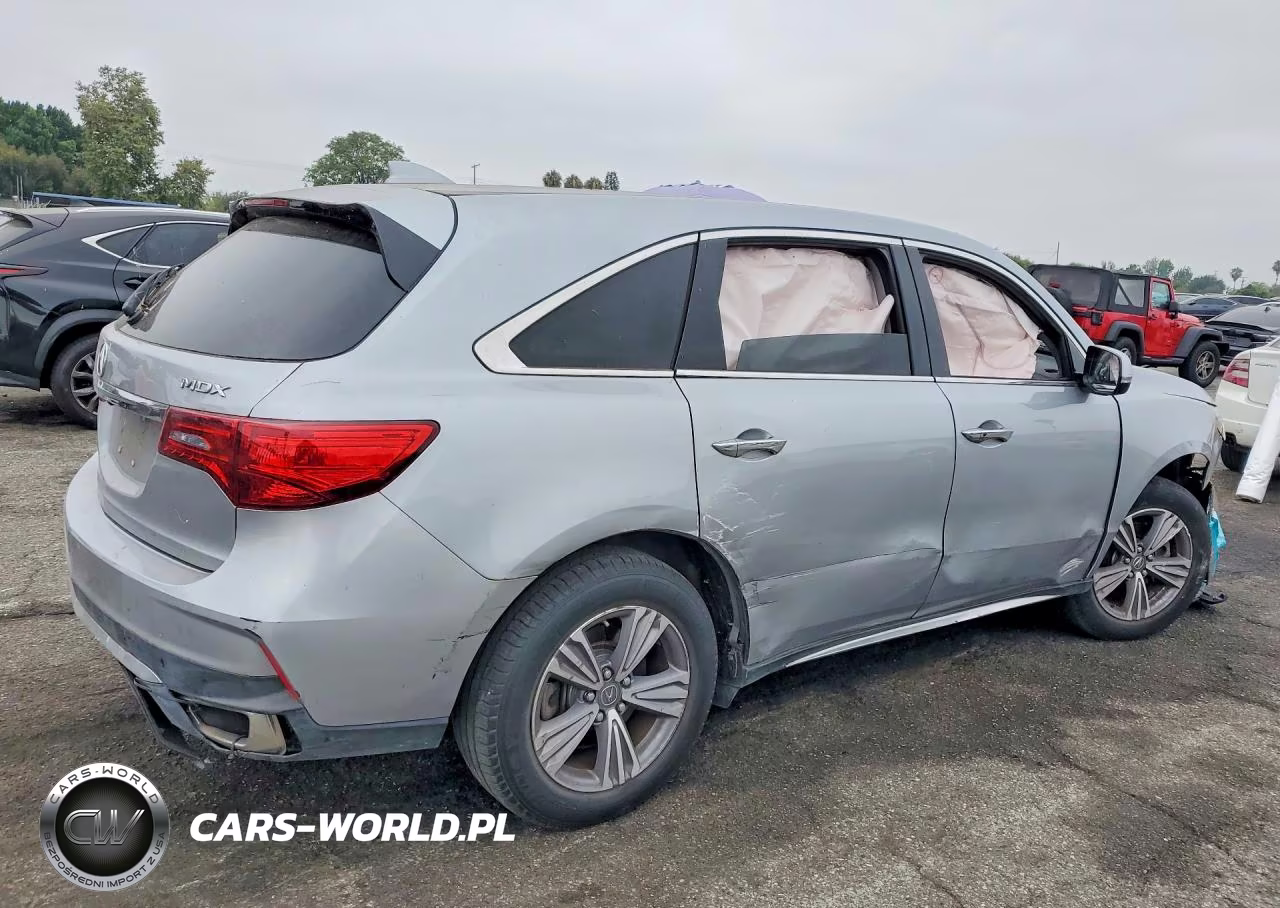 2020 Acura Mdx VIN:5J8YD3H37LL009239 - 3