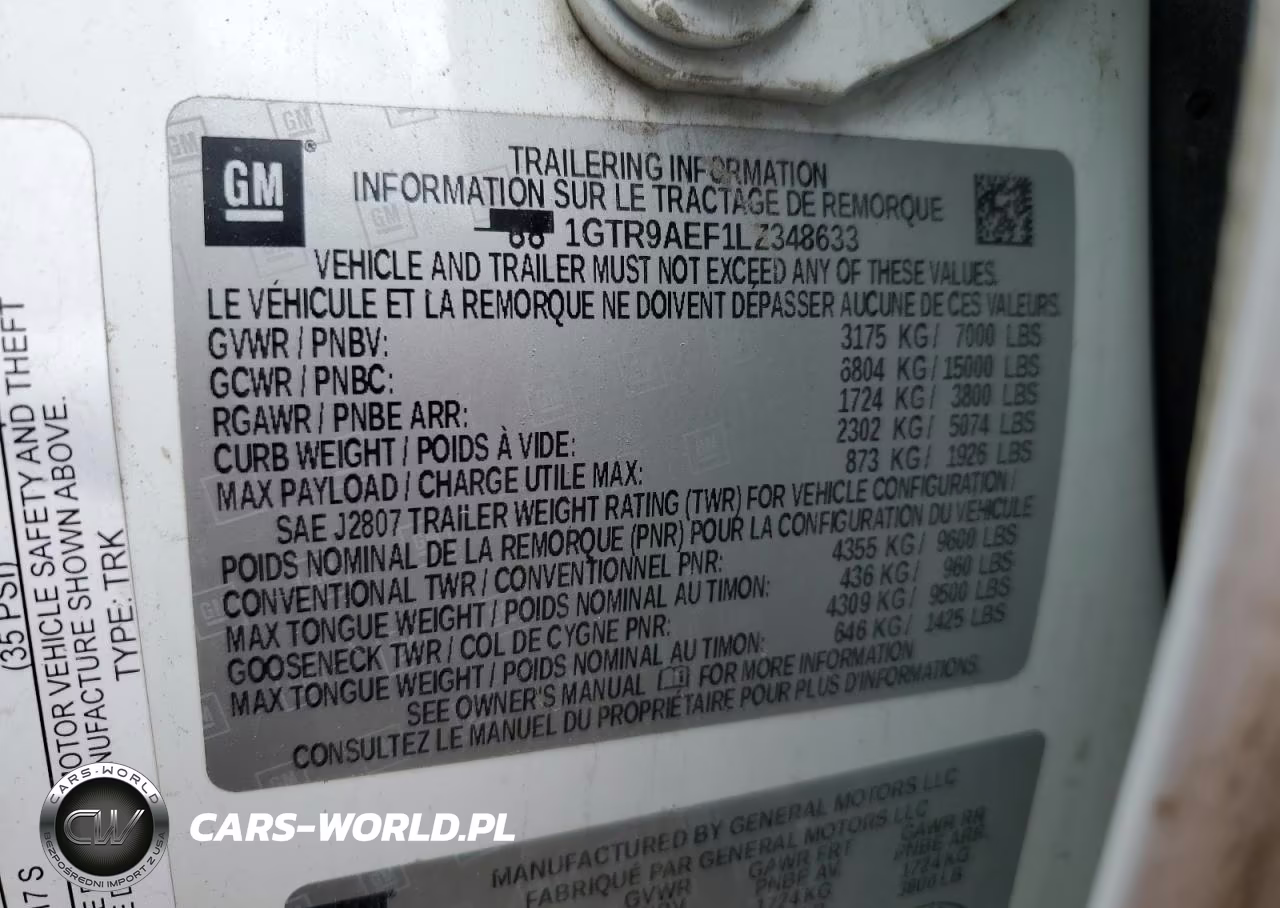 2020 GMC Sierra K1500 VIN:1GTR9AEF1LZ348633 - 12