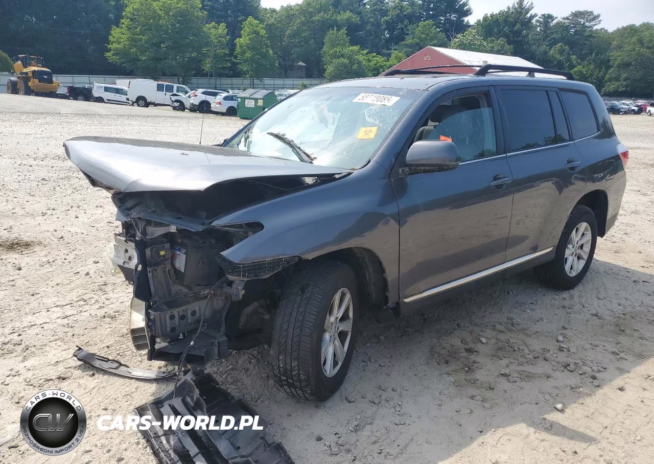 2011 Toyota Highlander Base VIN:5TDBK3EH1BS063286 - 1