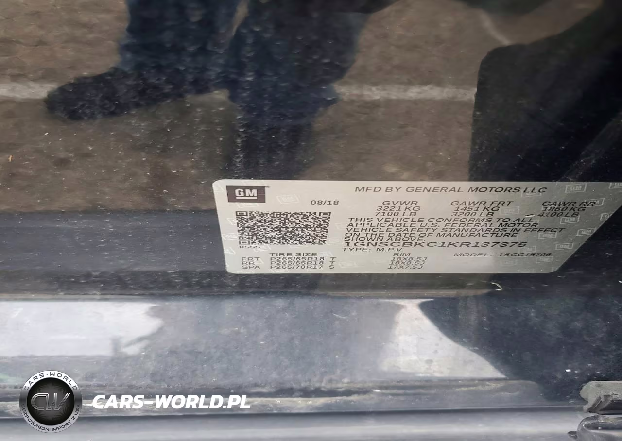 2019 Chevrolet Tahoe C1500 Lt VIN:1GNSCBKC1KR137375 - 13