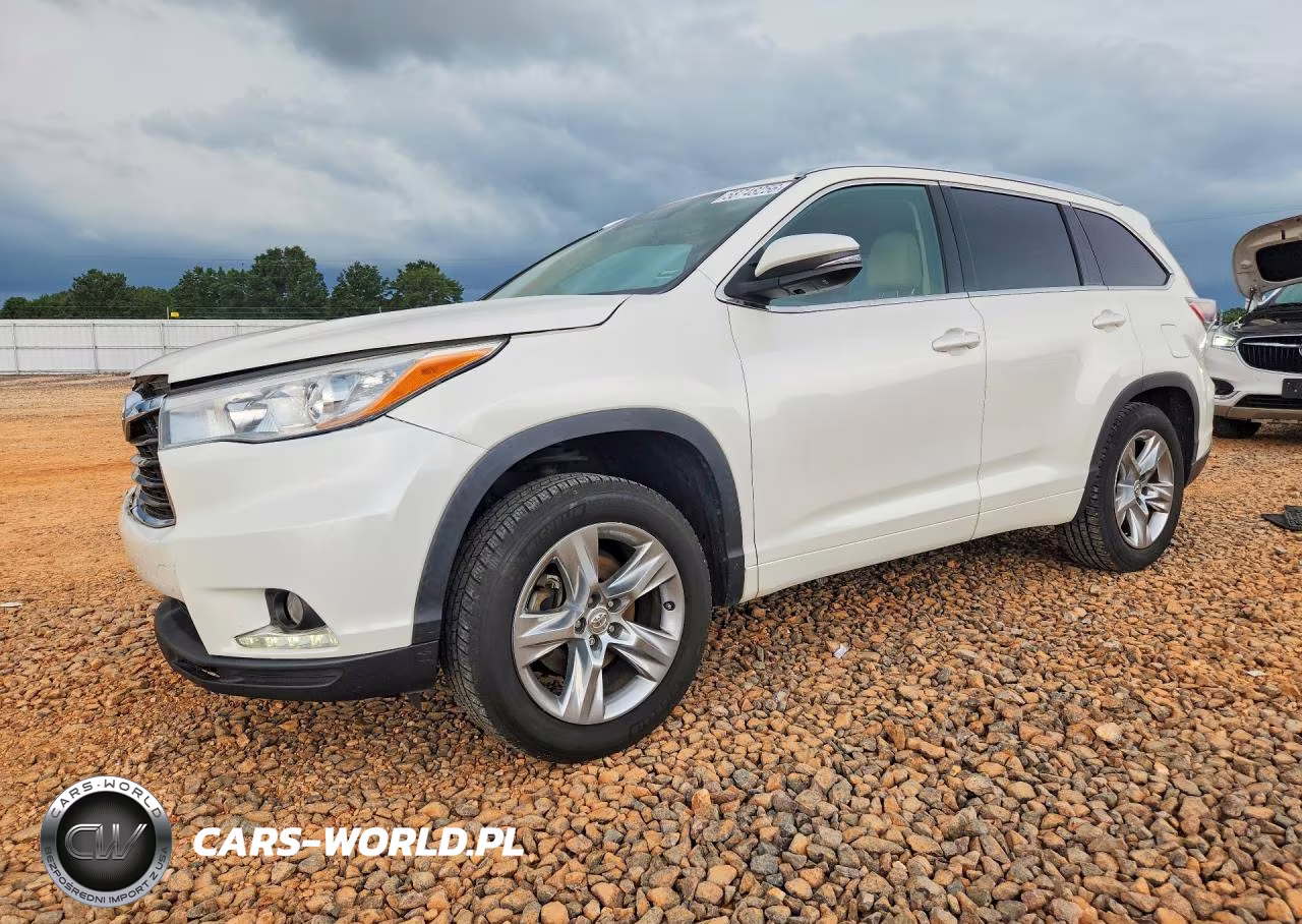 2014 Toyota Highlander Limited – zdjęcie 1 z 14