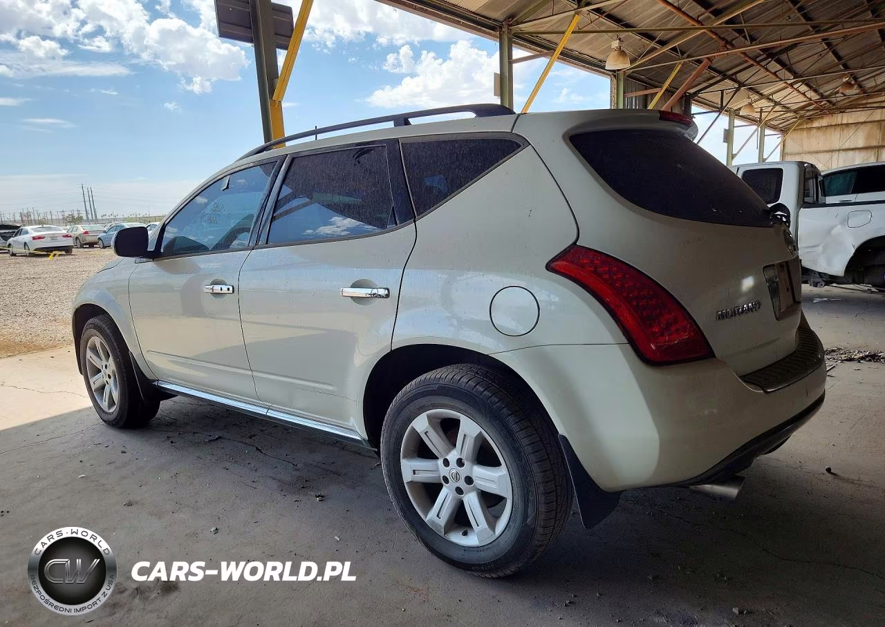 2006 Nissan Murano S VIN:JN8AZ08W46W521848 - 2