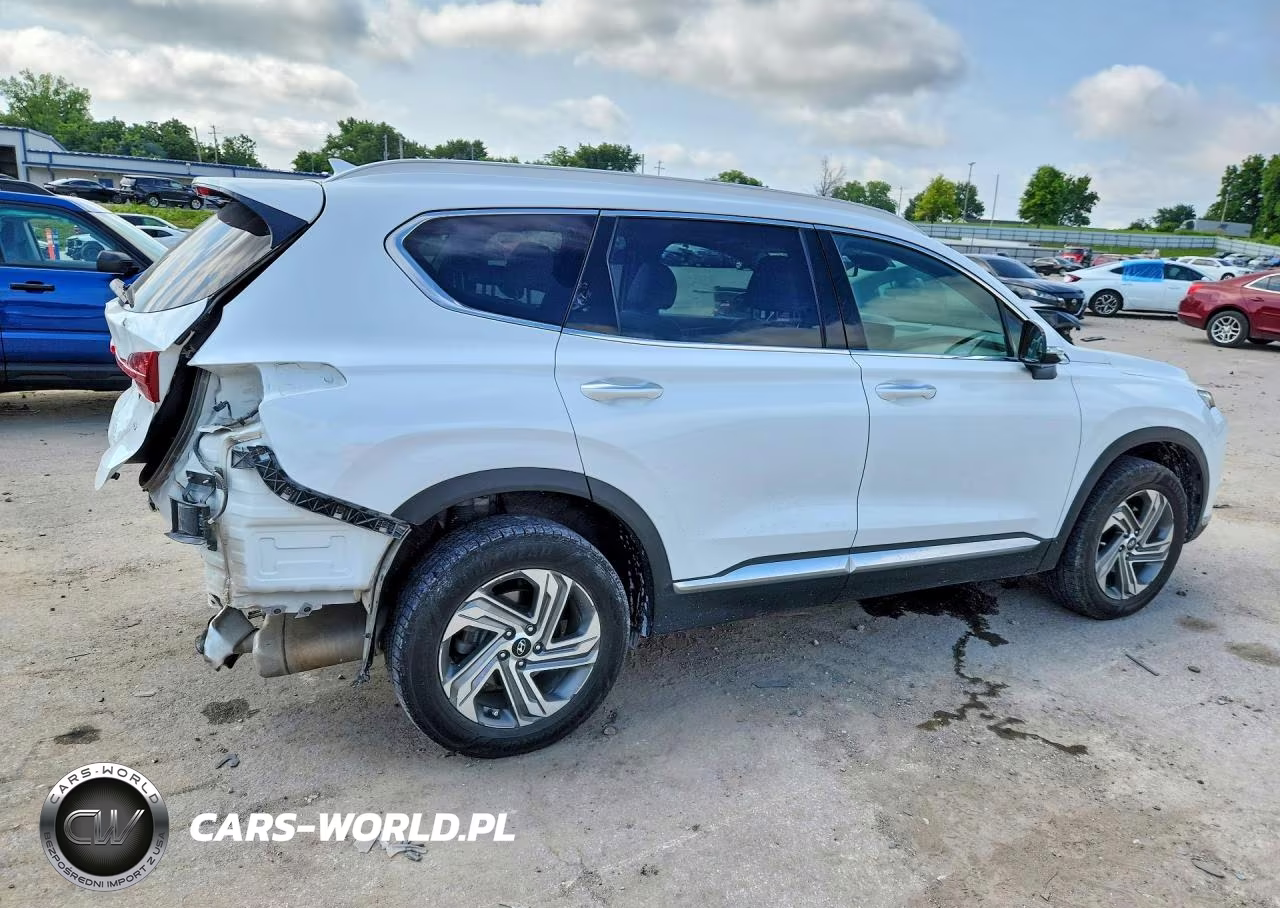 2022 Hyundai Santa Fe Sel VIN:5NMS3DAJXNH382317 - 3