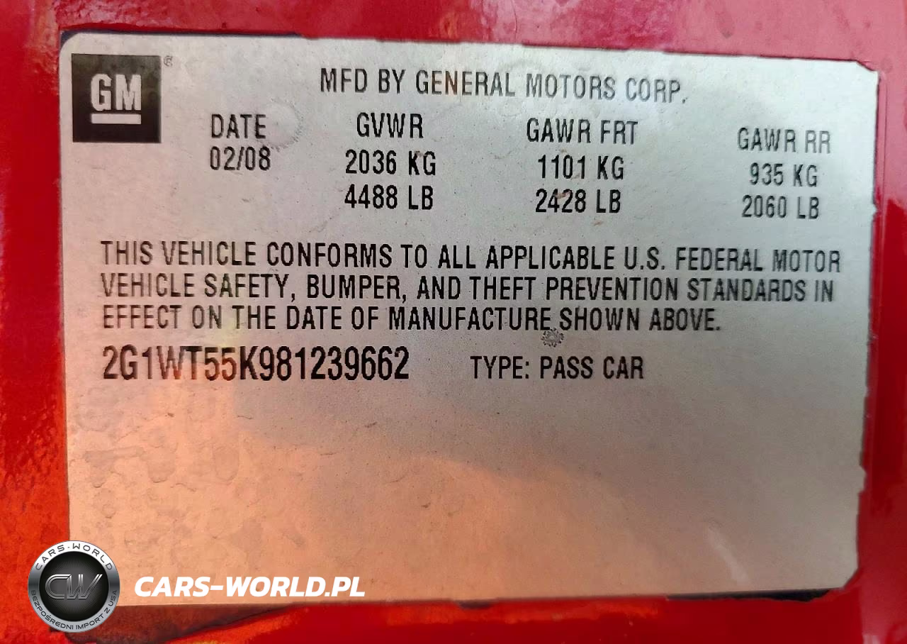 2008 Chevrolet Impala Lt VIN:2G1WT55K981239662 - 12