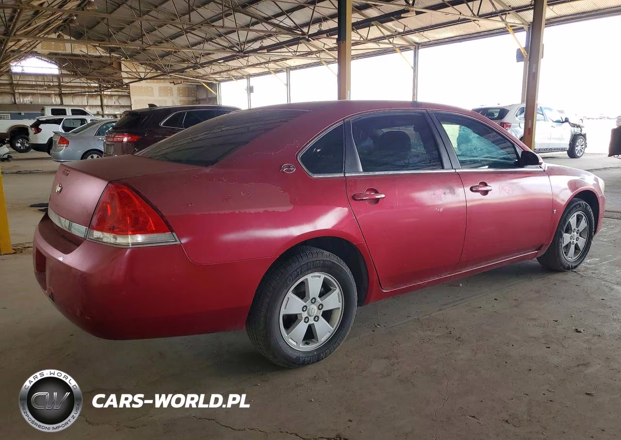 2008 Chevrolet Impala Lt VIN:2G1WT55K981239662 - 3