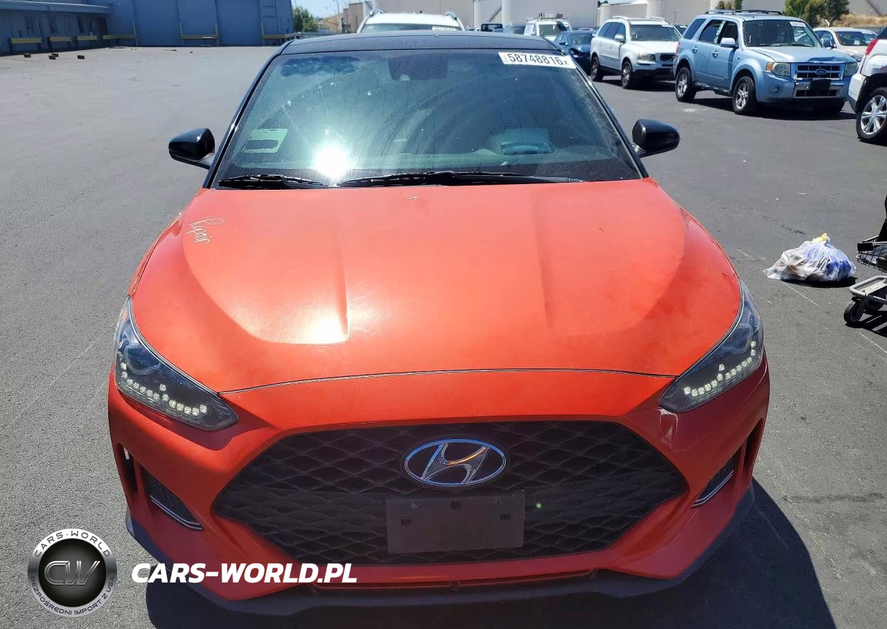 2019 Hyundai Veloster Turbo Ultimate VIN:KMHTH6AB4KU014483 - 5