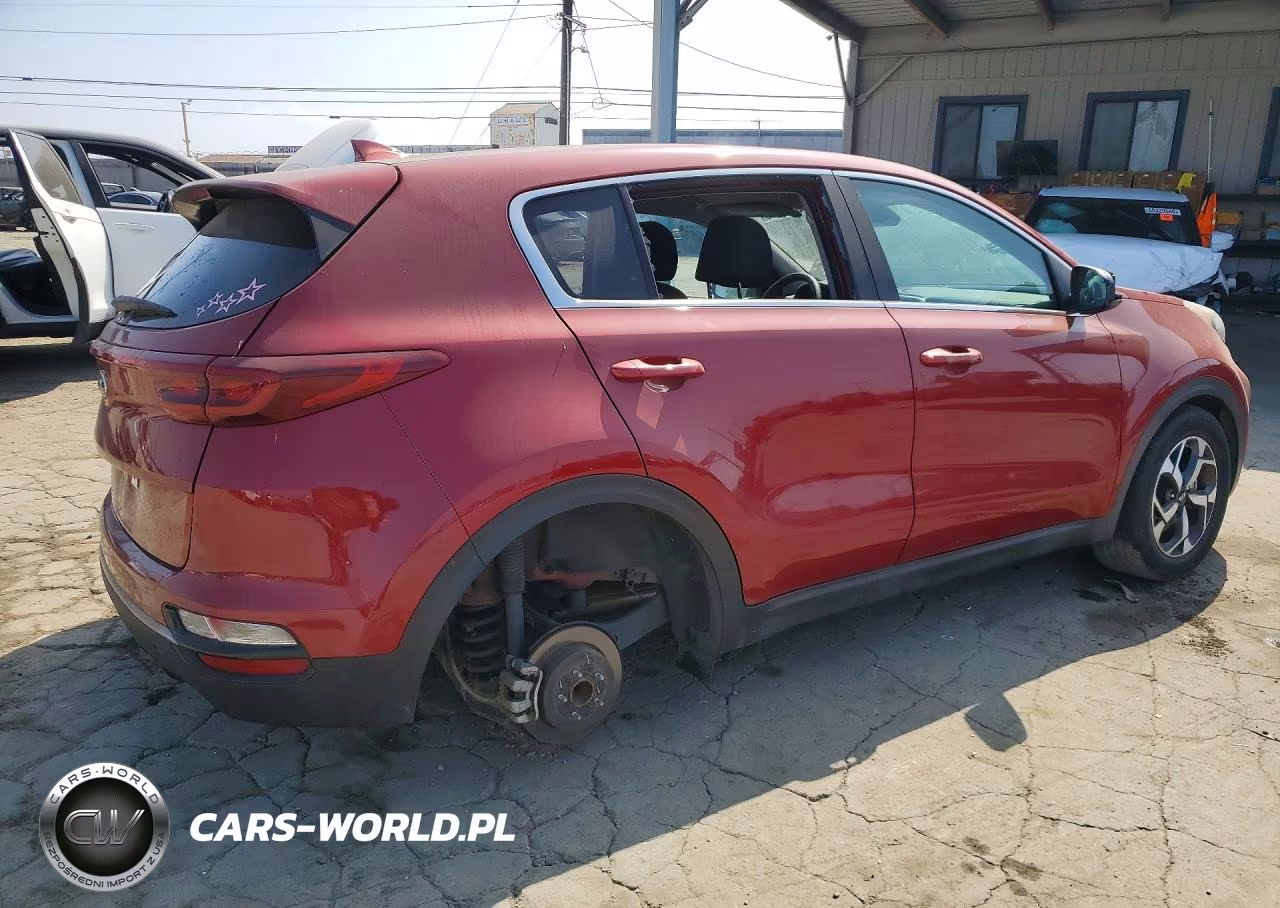 2020 Kia Sportage Lx VIN:KNDPM3AC2L7696398 - 3