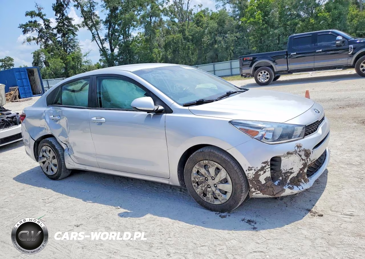 2020 Kia Rio S VIN:3KPA24AD3LE308945 - 4