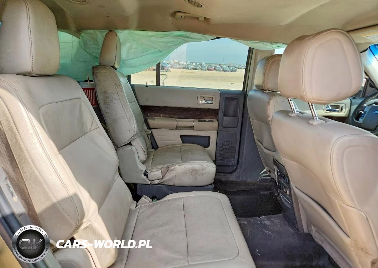 2012 Ford Flex Sel VIN:2FMGK5CC6CBD01401 - 10