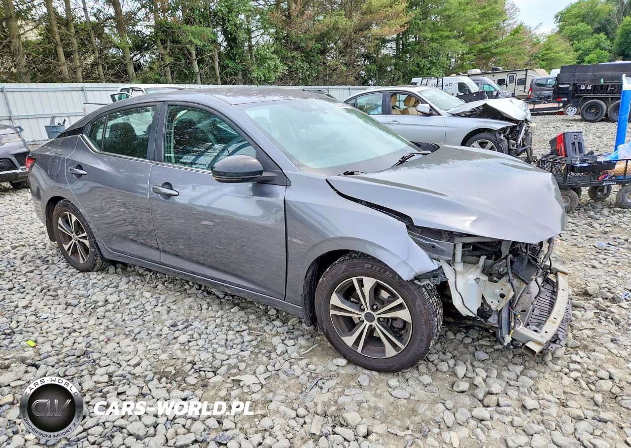 2020 Nissan Sentra Sv VIN:3N1AB8CV6LY300322 - 4