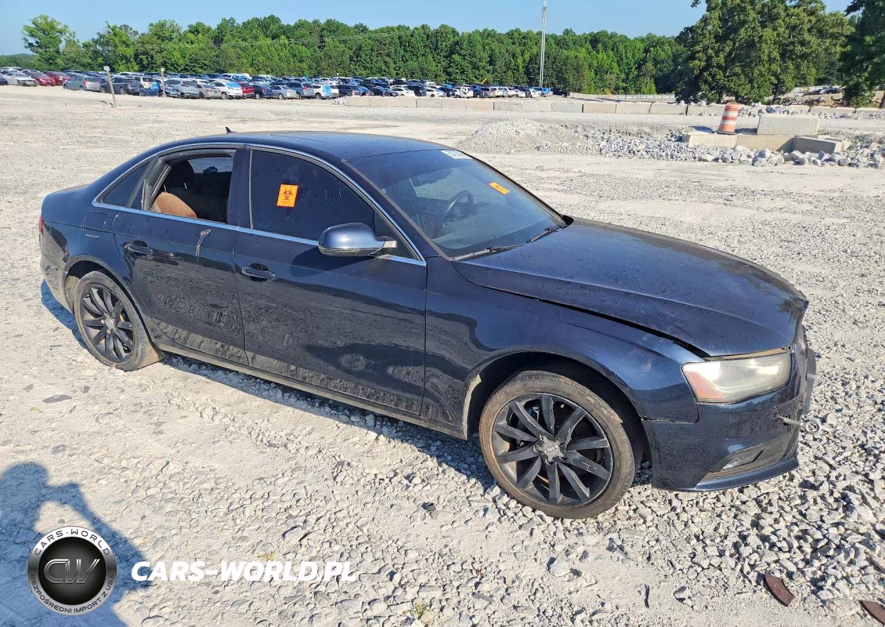 2013 Audi A4 Premium Plus VIN:WAUFFAFL7DN042221 - 4