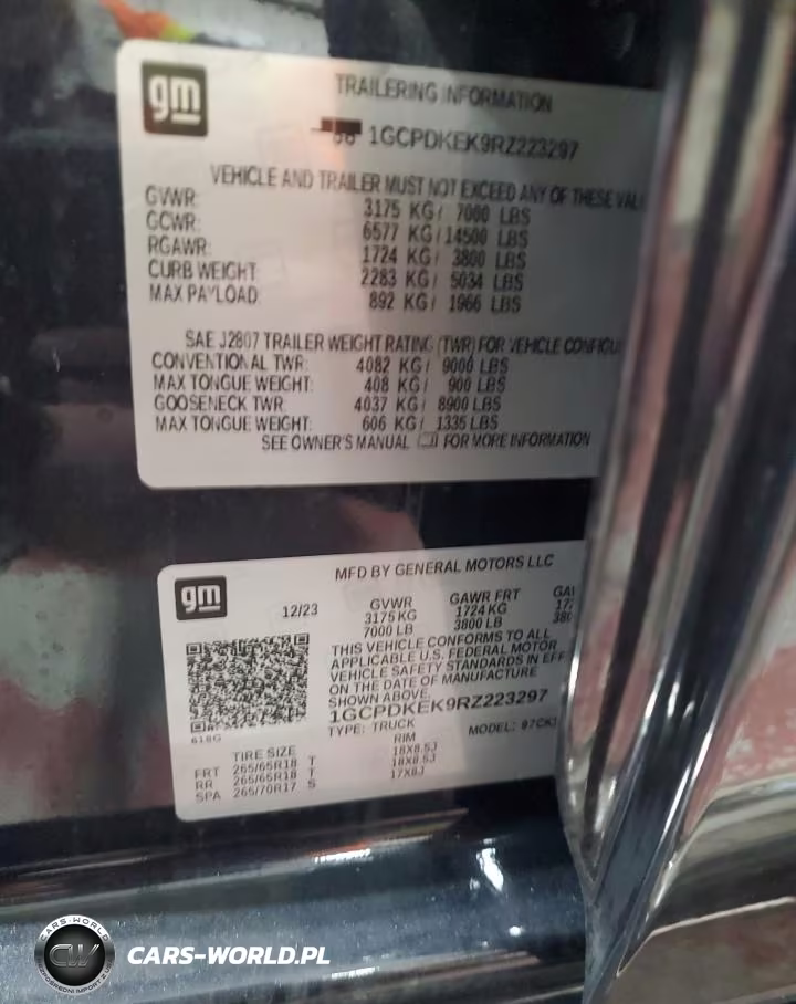 2024 Chevrolet Silverado K1500 Lt-L VIN:1GCPDKEK9RZ223297 - 13