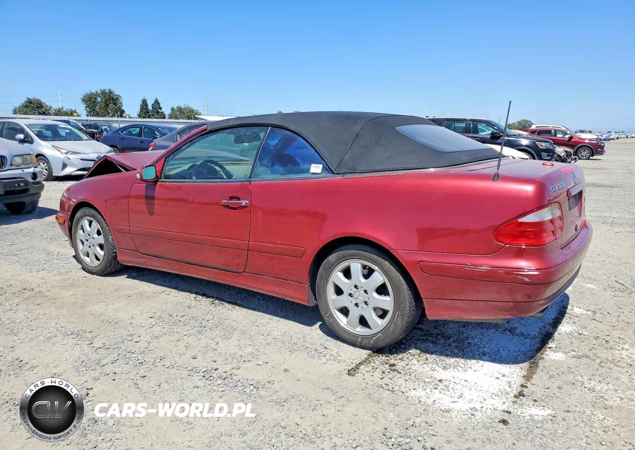 2002 Mercedes-Benz Clk 320 VIN:WDBLK65G02T114676 - 2