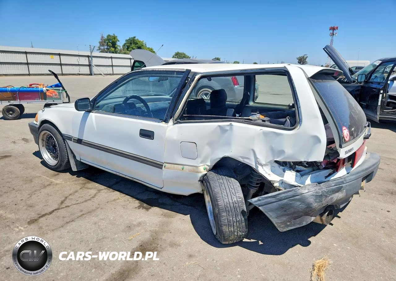 1989 Honda Civic Dx VIN:JHMED6453KS001989 - 2